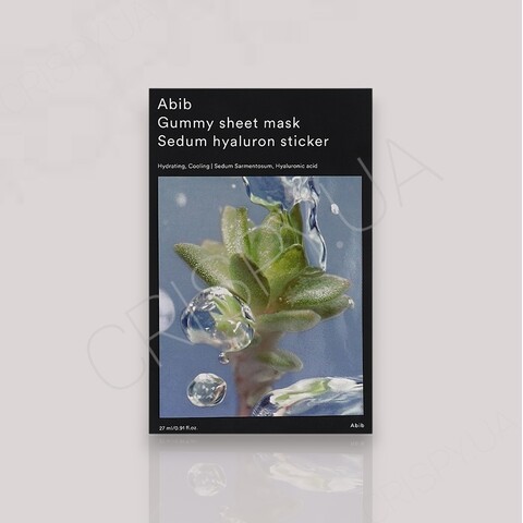 Тканинна маска для обличчя Abib Gummy Sheet Mask Sedum Hyaluron Sticker - 27 мл