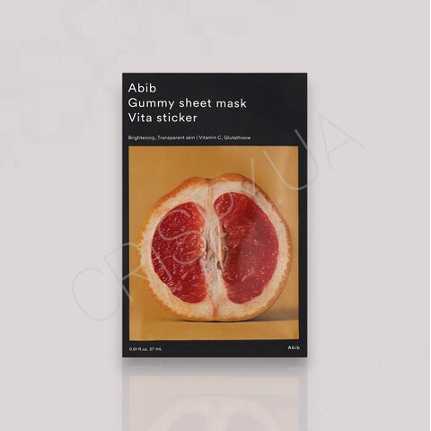 Тканинна маска для обличчя Abib Gummy Sheet Mask Vita Sticker - 27 мл