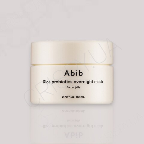 Нічна маска з пробіотиками рису Abib Rice Probiotics Overnight Mask Barrier Jelly - 80 мл