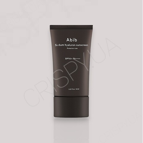 Зволожувальний сонцезахисний крем для обличчя Abib Sedum Hyaluron Sunscreen Protection Tube SPF50+ PA ++++ - 50 мл