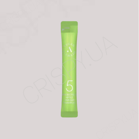 Пробник зміцнюючого шампуню для волосся з амінокислотами ALLMASIL 5 Probiotics Apple Vinegar Shampoo - 8 мл