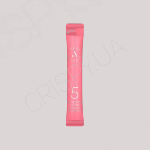 Пробник шампуню для фарбованого волосся ALLMASIL 5 Probiotics Color Radiance Shampoo - 8 мл