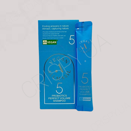 Набір шампунів з пробіотиками для об'єму волосся ALLMASIL 5 Probiotics Perfect Volume Shampoo - 8 мл*20 шт (модель:7091) Набір шампунів з пробіотиками для об'єму волосся ALLMASIL 5 Probiotics Perfect Volume Shampoo - 8 мл*20 шт