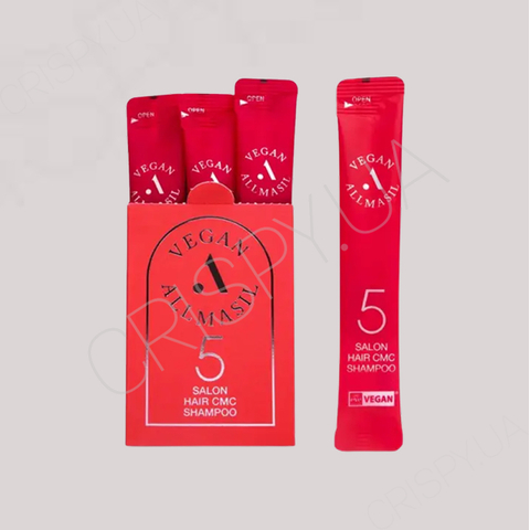 Набір зміцнюючого шампуню для волосся з амінокислотами ALLMASIL 5 Salon Hair CMC Shampoo - 8 мл*20 шт