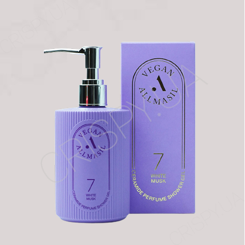 Гель для душу з ароматом жасмину та мускусу ALLMASIL Ceramide Perfume Shower Gel White Musk - 300 мл