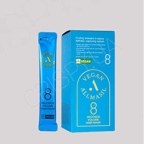 Набір масок для об'єму волосся ALLMASIL 8 Seconds Volume Hair Mask - 8 мл*20 шт