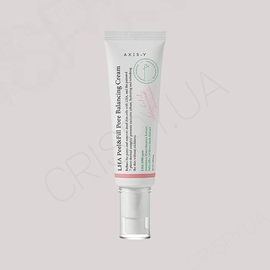 Кислотний крем для очищення і звуження пор Axis-Y LHA Peel & Fill Pore Balancing Cream - 50 мл (модель:7308) Кислотний крем для очищення і звуження пор Axis-Y LHA Peel & Fill Pore Balancing Cream - 50 мл