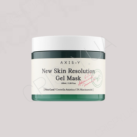 Гелева змивна маска Axis-Y New Skin Resolution Gel Mask - 100 мл (модель:7303) Гелева змивна маска Axis-Y New Skin Resolution Gel Mask - 100 мл