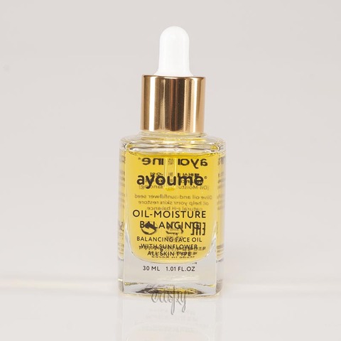 Живильна та відновлююча олія для обличчя AYOUME BALANCING FACE OIL - 30 мл