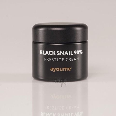 Багатофункціональний крем зі слизом чорного равлика (90%) AYOUME BLACK SNAIL PRESTIGE CREAM - 70 мл