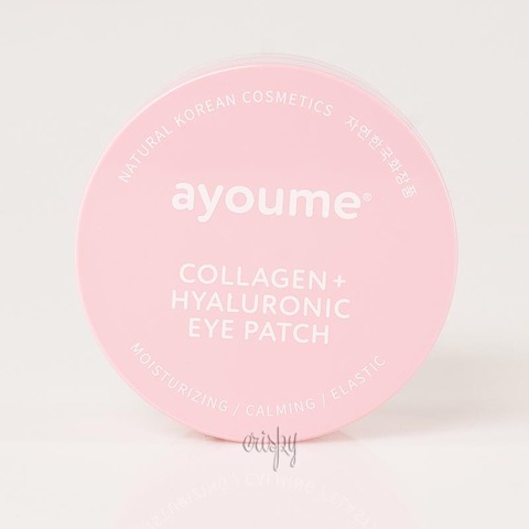 Патчі для очей з колагеном від зморшок та сухості Ayoume COLLAGEN+HYALURONIC EYE PATCH - 60 шт.