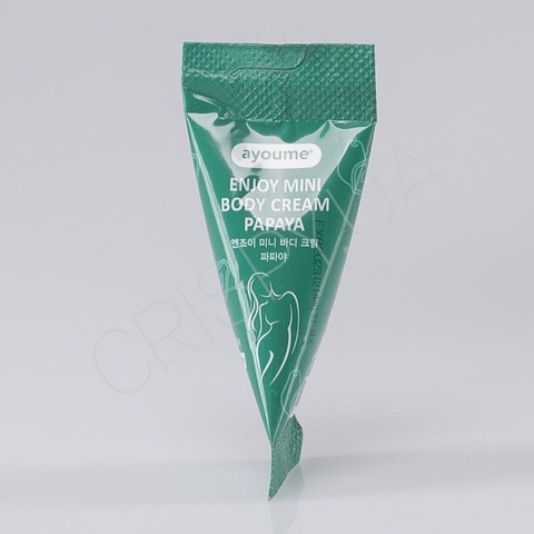 Крем для тіла з папаєю (міні-пірамідка) AYOUME ENJOY MINI BODY CREAM PAPAYA - 10 г