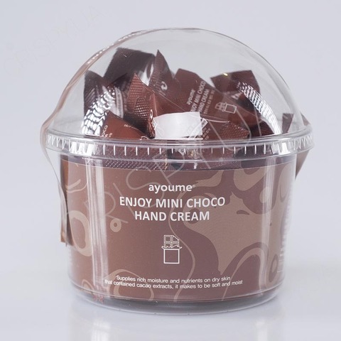 Набір кремів для рук із ароматом шоколаду AYOUME ENJOY MINI CHOCO HAND CREAM - 3 г*30 шт.