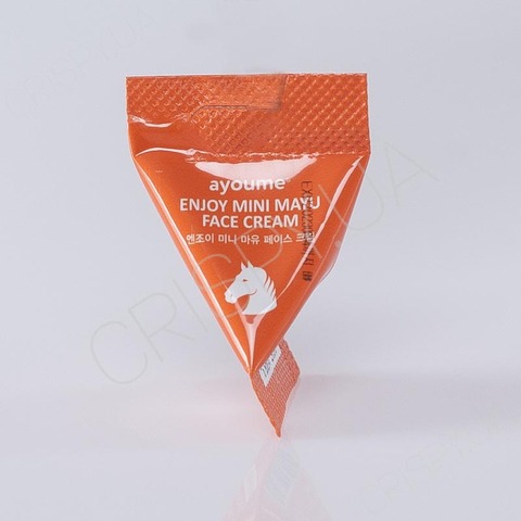 Крем-пірамідка для обличчя з кінською олією AYOUME ENJOY MINI MAYU FACE CREAM - 3 г
