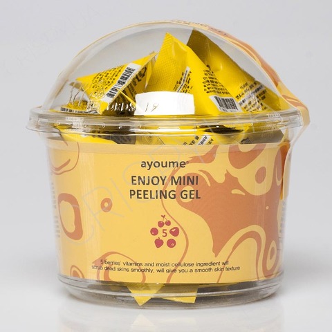 Набір пілінг-гелів із фруктовими кислотами AYOUME ENJOY MINI EXFOLIATOR GEL - 30 шт. по 3 г
