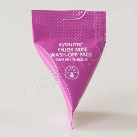 Матуюча глиняна маска для обличчя AYOUME ENJOY MINI WASH-OFF PACK - 3 г