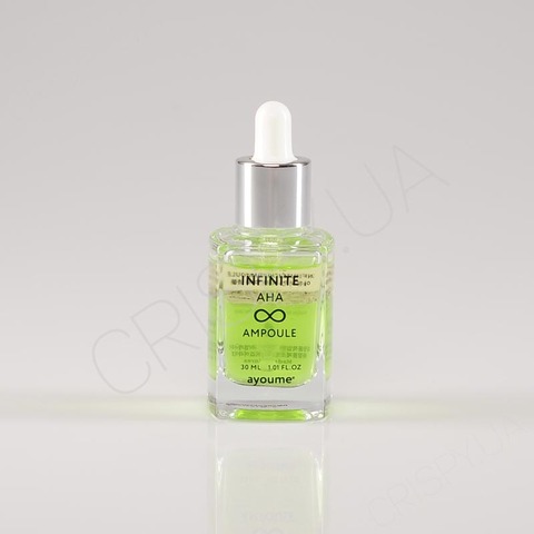 Сироватка для обличчя із фруктовими кислотами AYOUME INFINITE AHA AMPOULE - 30 мл