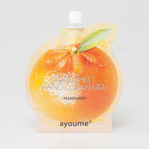 Крем-антисептик мандариновий AYOUME PERFUMED HAND CLEAN GEL MANDARIN - 20 мл