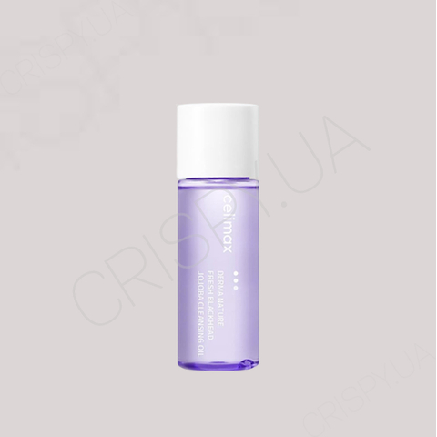 Мініатюра гідрофільної олії Celimax Derma Nature Fresh Blackhead Jojoba Cleansing Oil - 20 мл