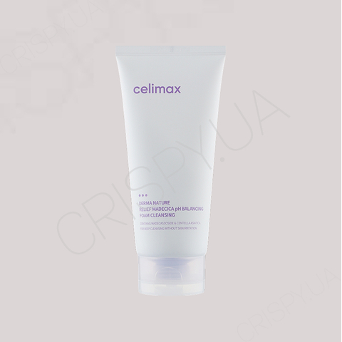 Ніжна пінка для вмивання Celimax Relief Madecica pH Balancing Foam - 150 мл
