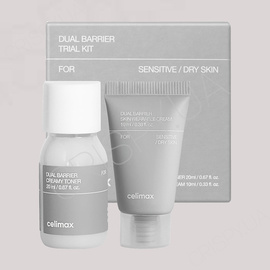 Набір мініатюр для чутливої та сухої шкіри Celimax Dual Barrier Trial Kit - 20+10 мл