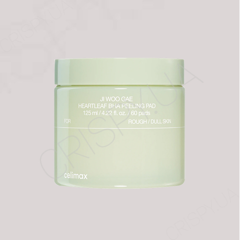 Педи для очищення шкіри Celimax Ji Woo Gae Heartleaf BHA Peeling Pad - 60 шт