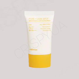 Сонцезахисний крем для обличчя Celimax Pore+ Dark Spot Brightening Care Sunscreen - 10 мл