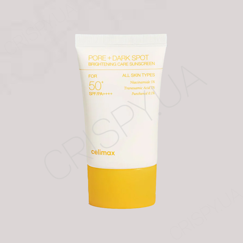 Сонцезахисний крем для обличчя Celimax Pore+ Dark Spot Brightening Care Sunscreen - 10 мл - Фото №2