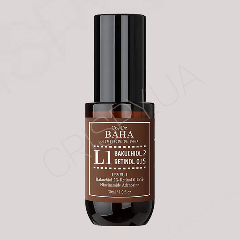 Сироватка Cos De Baha L1 Bakuchiol & Retinol Serum (L1) - 30 мл