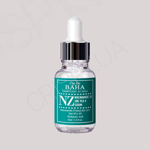 Сироватка Cos De Baha Niacinamide 20% + Zinc 4% - 30 мл
