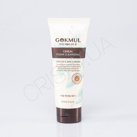 Пінка для вмивання зі злаками ENOUGH 6 Grains Mixed Cereal Foam Cleansing - 100 мл