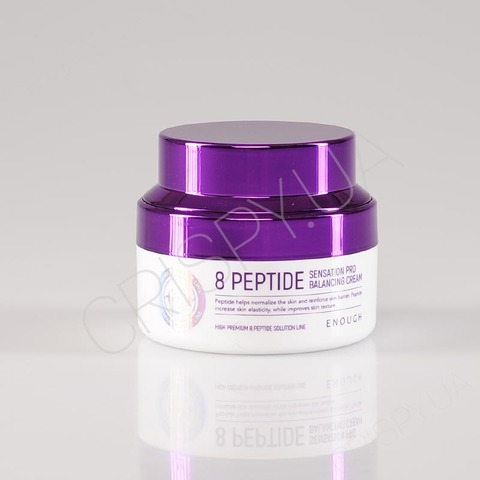 Антивіковий крем для обличчя з пептидами Enough 8 Peptide Sensation Pro Balancing Cream - 50 мл