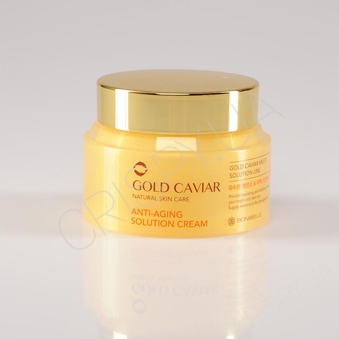 Крем із золотом та ікрою для обличчя Enough Bonibelle gold caviar anti-aging solution cream - 80 мл