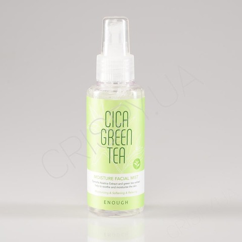 Міст для обличчя з камелією та центелою Enough Cica Green Tea Moisture Facial Mist - 100 мл
