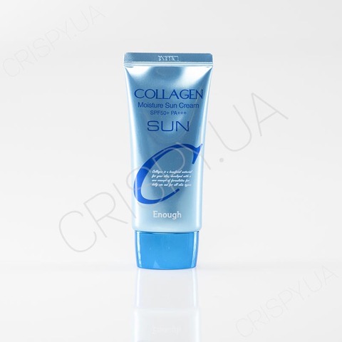 Сонцезахисний крем для обличчя з колагеном Enough Collagen Moisture Sun Cream SPF50+ PA+++ - 50 г