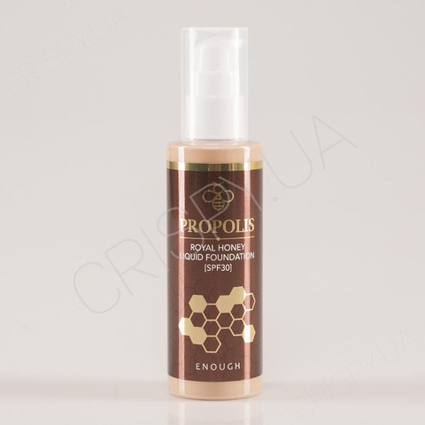 Поживний тональний крем ENOUGH Propolis Royal Honey Liquid Foundation - 100 мл