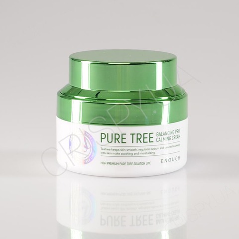 Крем, що відновлює, для пошкодженої шкіри Enough Pure Tree Balancing Pro Calming Cream - 50 мл