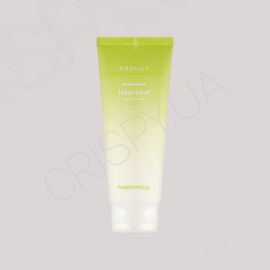 Крем для рук з екстрактом центели Enough Refresher Heartleaf Hand Cream - 100 мл (модель:7029) Крем для рук з екстрактом центели Enough Refresher Heartleaf Hand Cream - 100 мл