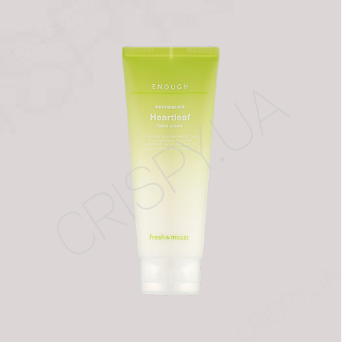 Крем для рук з екстрактом центели Enough Refresher Heartleaf Hand Cream - 100 мл