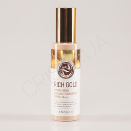 Тональний крем із біо-золотом ENOUGH Rich Gold Double Wear Radiance Foundation - 100 мл (модель:2669) Тональний крем із біо-золотом ENOUGH Rich Gold Double Wear Radiance Foundation - 100 мл