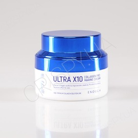 Ліфтінг-крем для обличчя з колагеном Enough Ultra X10 Collagen Pro Marine Cream - 50 мл (модель:4316) Ліфтінг-крем для обличчя з колагеном Enough Ultra X10 Collagen Pro Marine Cream - 50 мл