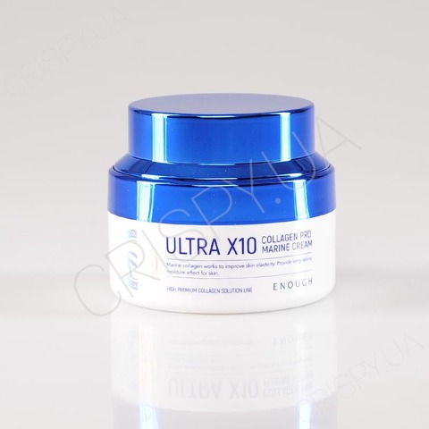 Ліфтінг-крем для обличчя з колагеном Enough Ultra X10 Collagen Pro Marine Cream - 50 мл