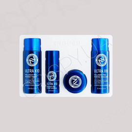 Набір мініатюр для обличчя із колагеном Enough Ultra X10 Special Edition 4 Kit (модель:6487) Набір мініатюр для обличчя із колагеном Enough Ultra X10 Special Edition 4 Kit