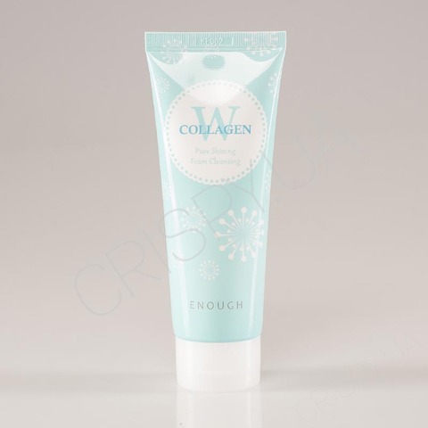 Пінка для вмивання обличчя з колагеном ENOUGH W Collagen Pure Shining Foam Cleansing - 100 мл