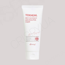 Пінка для вмивання із гліколевою кислотою Esthetic House Toxheal Red Glycolic AHA-BHA-PHA Foam - 150 мл (модель:6571) Пінка для вмивання із гліколевою кислотою Esthetic House Toxheal Red Glycolic AHA-BHA-PHA Foam - 150 мл