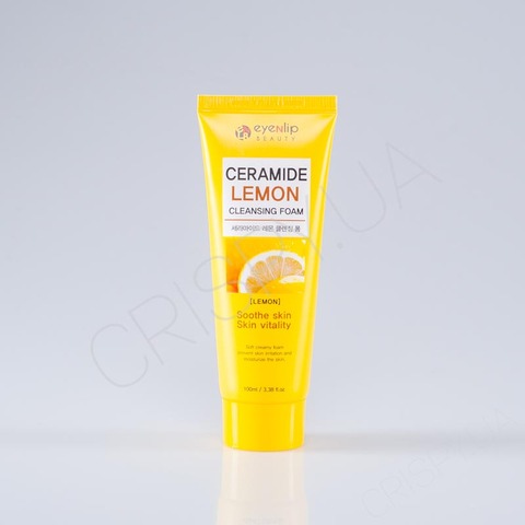 Пінка для вмивання з лимоном Eyenlip Ceramide Lemon Cleansing Foam - 100 мл