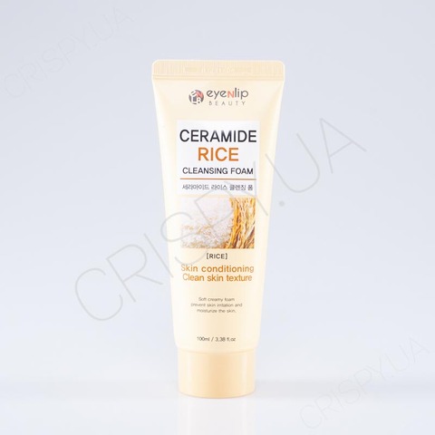 Пінка для вмивання з рисом Eyenlip Ceramide Rice Cleansing Foam - 100 мл