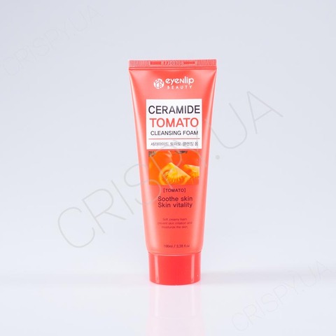 Пінка для вмивання з томатом Eyenlip Ceramide Tomato Cleansing Foam - 100 мл