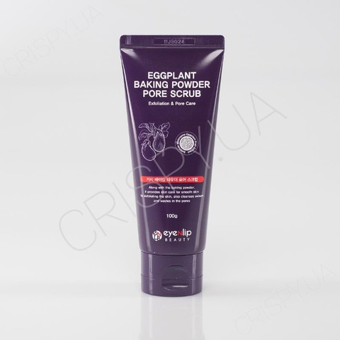 Скраб із баклажаном від чорних цяток EYENLIP EGGPLANT BAKING POWDER PORE SCRUB - 100 г