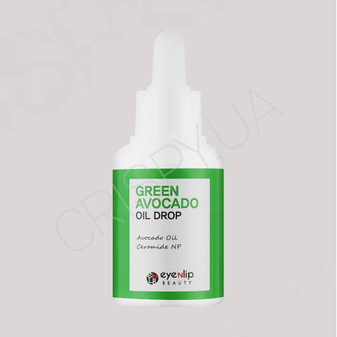 Ампульна сироватка для обличчя з авокадо Eyenlip Green Avocado Oil Drop - 30 мл 